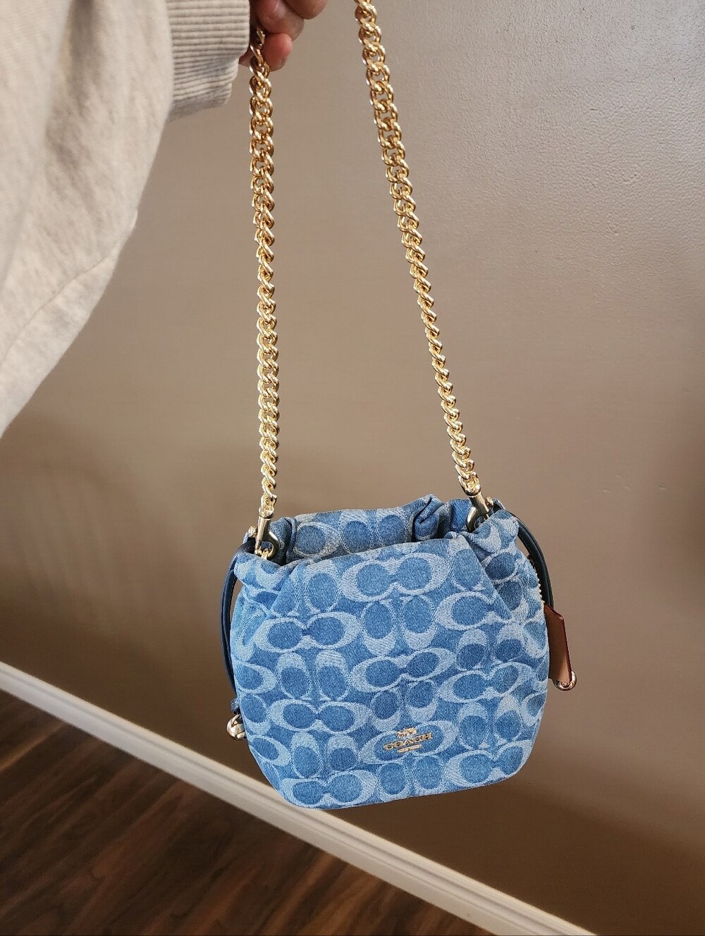 Coach Faye Mini Drawstring Bag - Picture 6 of 9